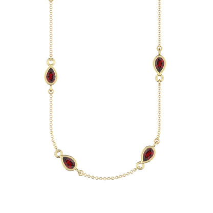 Kindred Necklace | Mozambique Garnet