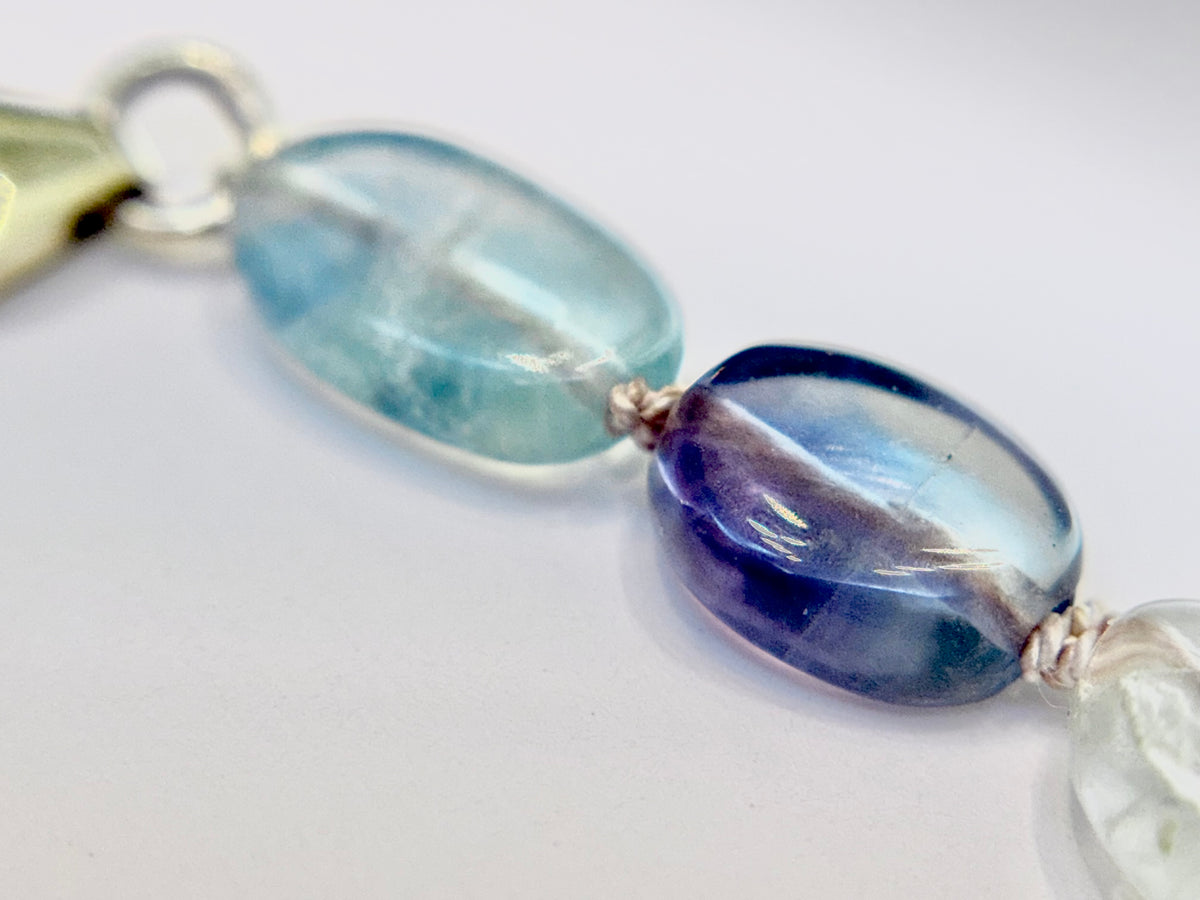 Where the Sea Meets the Sky Bracelet | Fluorite