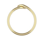 14K Yellow Gold Loopy Ring