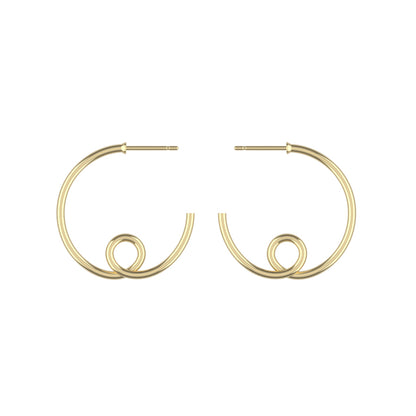 Large Flow Hoop Earrings