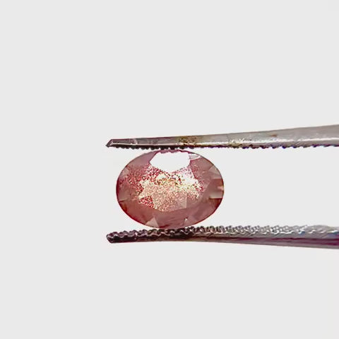 Oval Cut Sunstone for Custom Work
