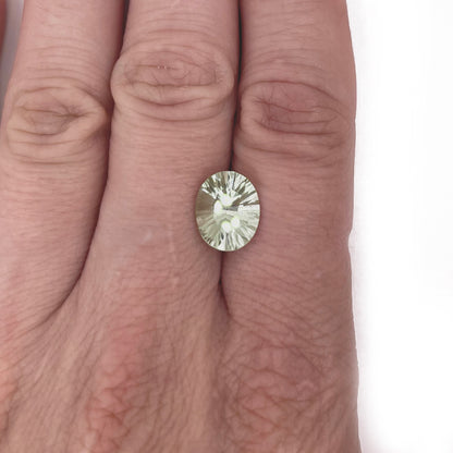 Fantasy Oval Cut Prasiolite for Custom Work